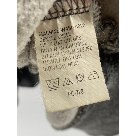 IZOD Men's Charcoal Gray Half Zip Stand Collar Long Sleeve Sweater SZ M - Picture 11 of 13